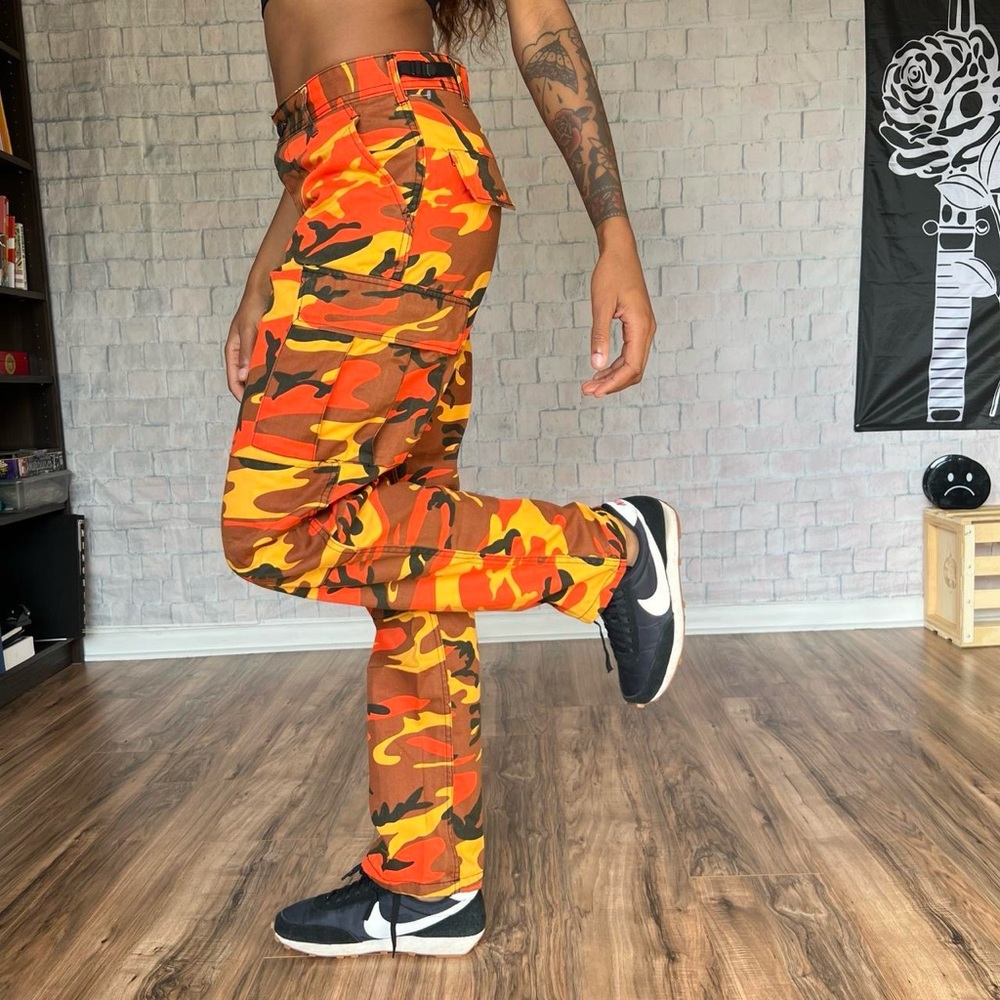 Zumiez Orange Camo Pants